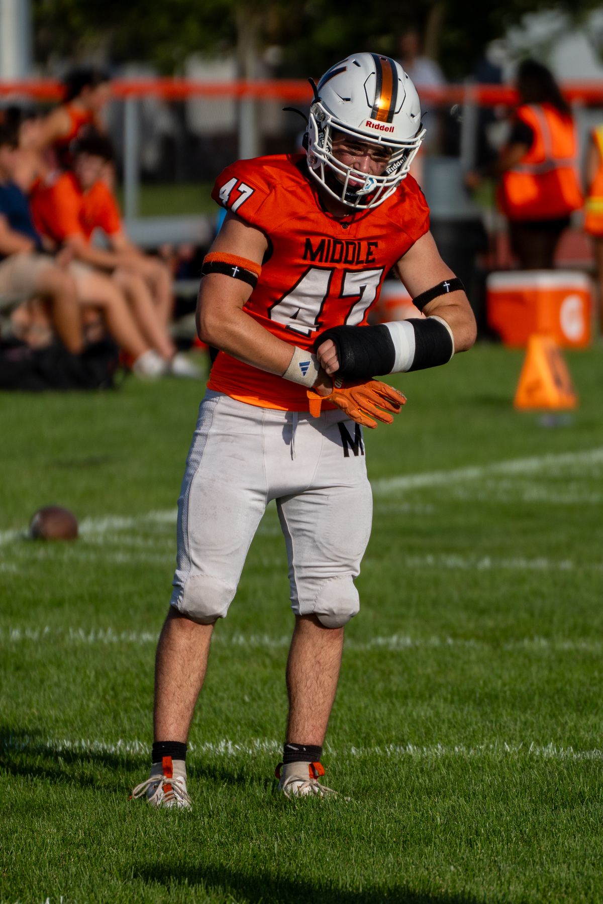 Middle Township football game-day photography