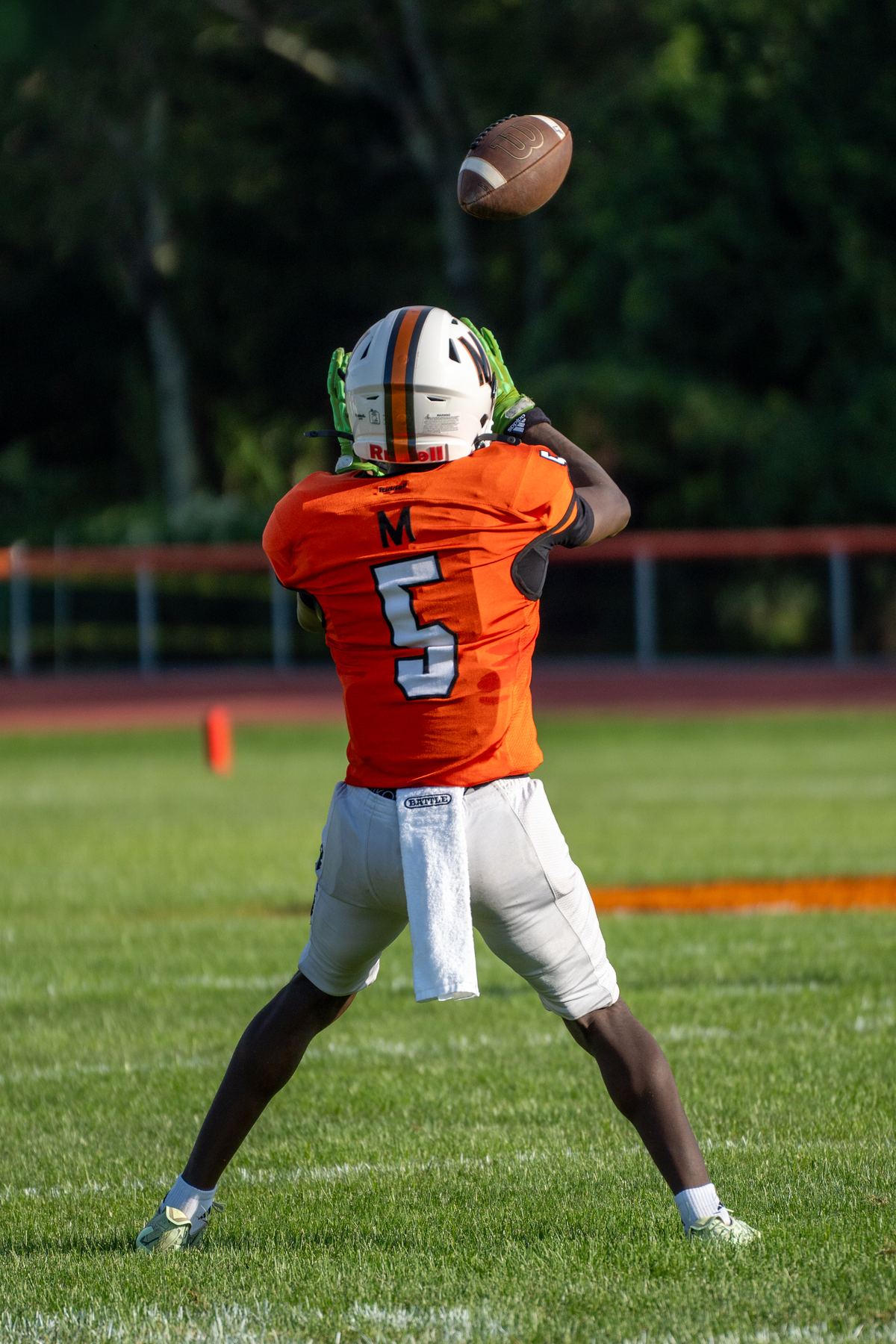 Middle Township football game-day photography