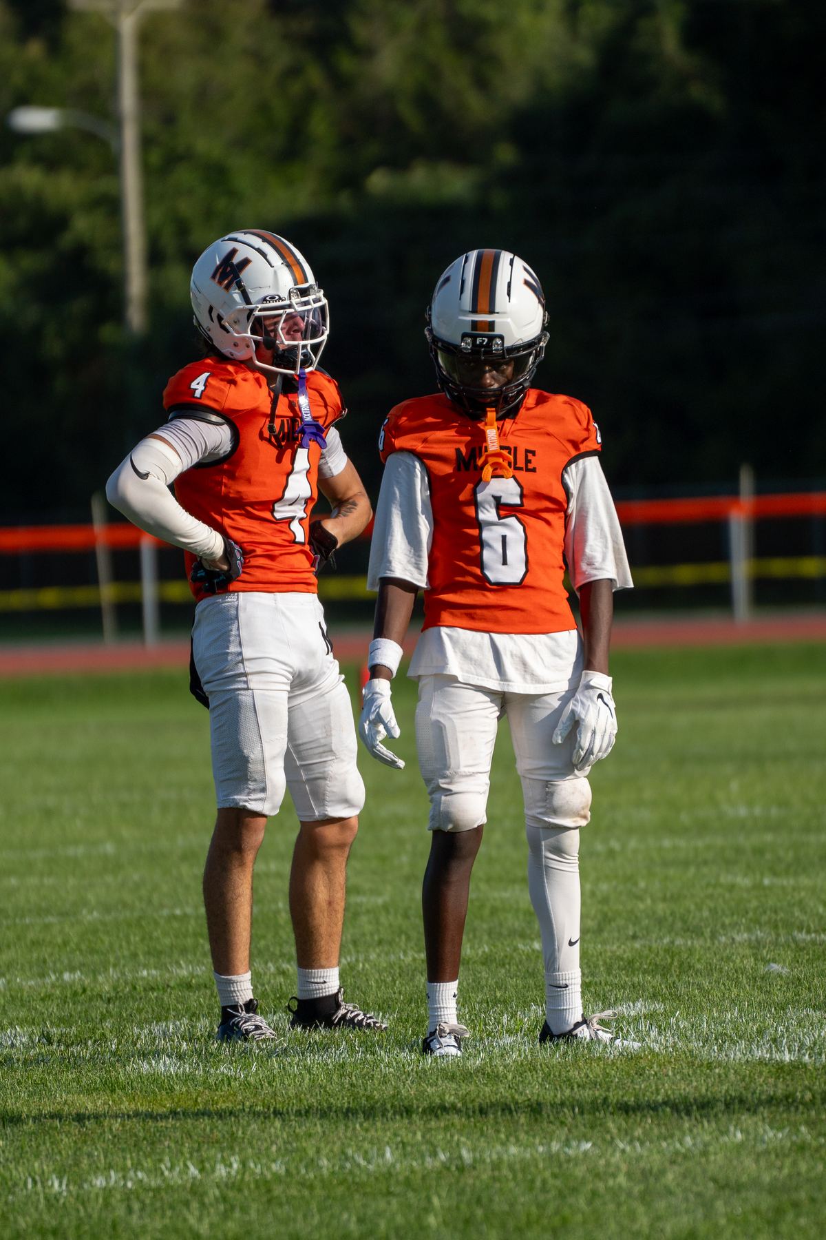 Middle Township football game-day photography