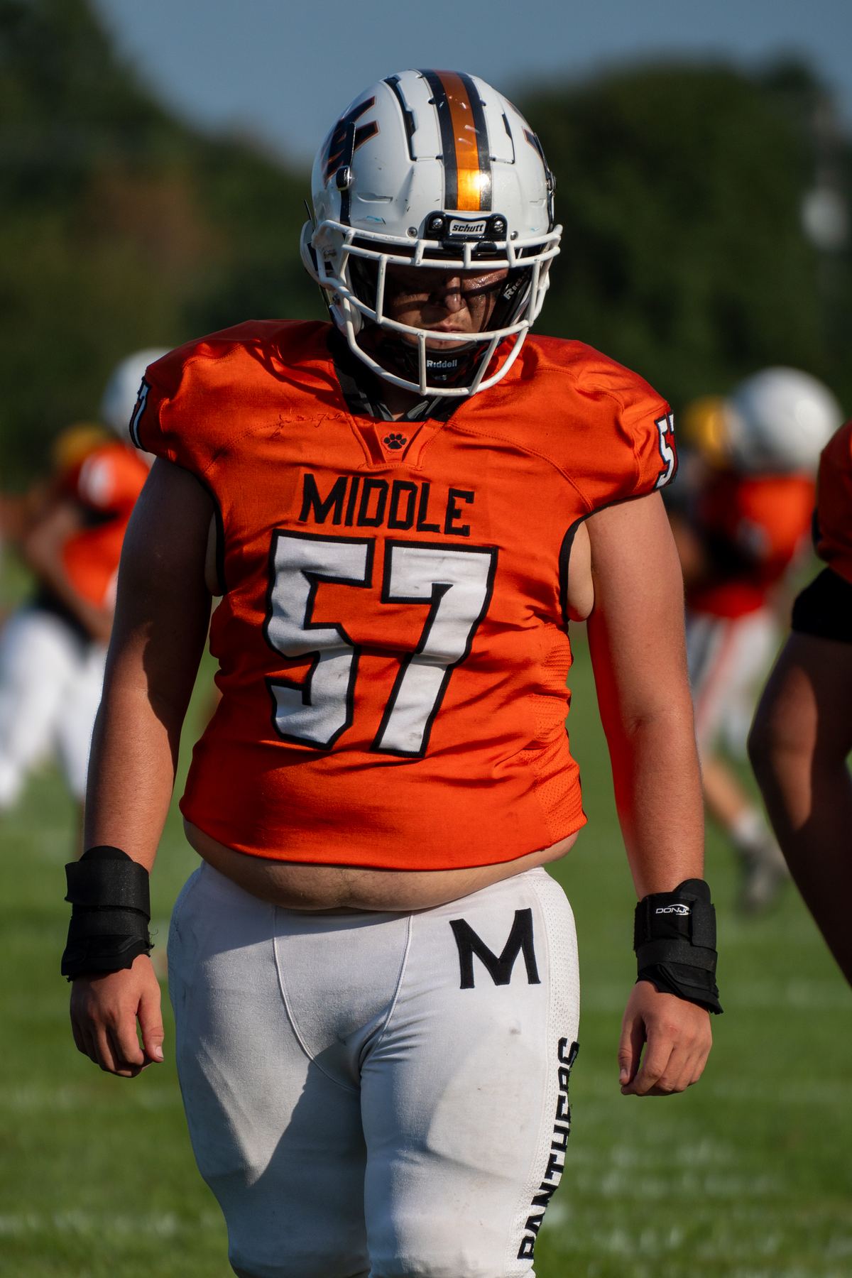 Middle Township football game-day photograph