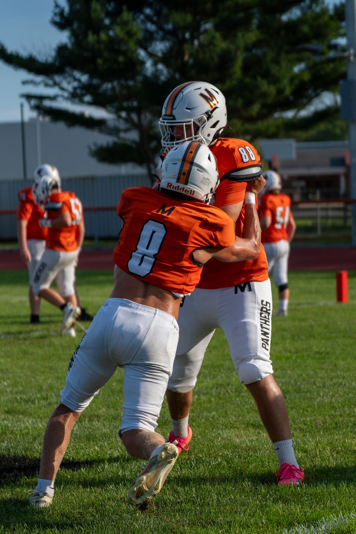 Middle Township football game-day photography