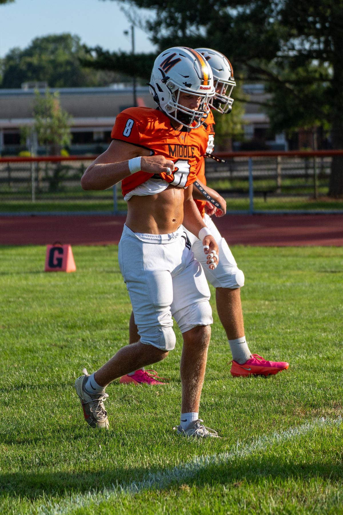 Middle Township football game-day photography
