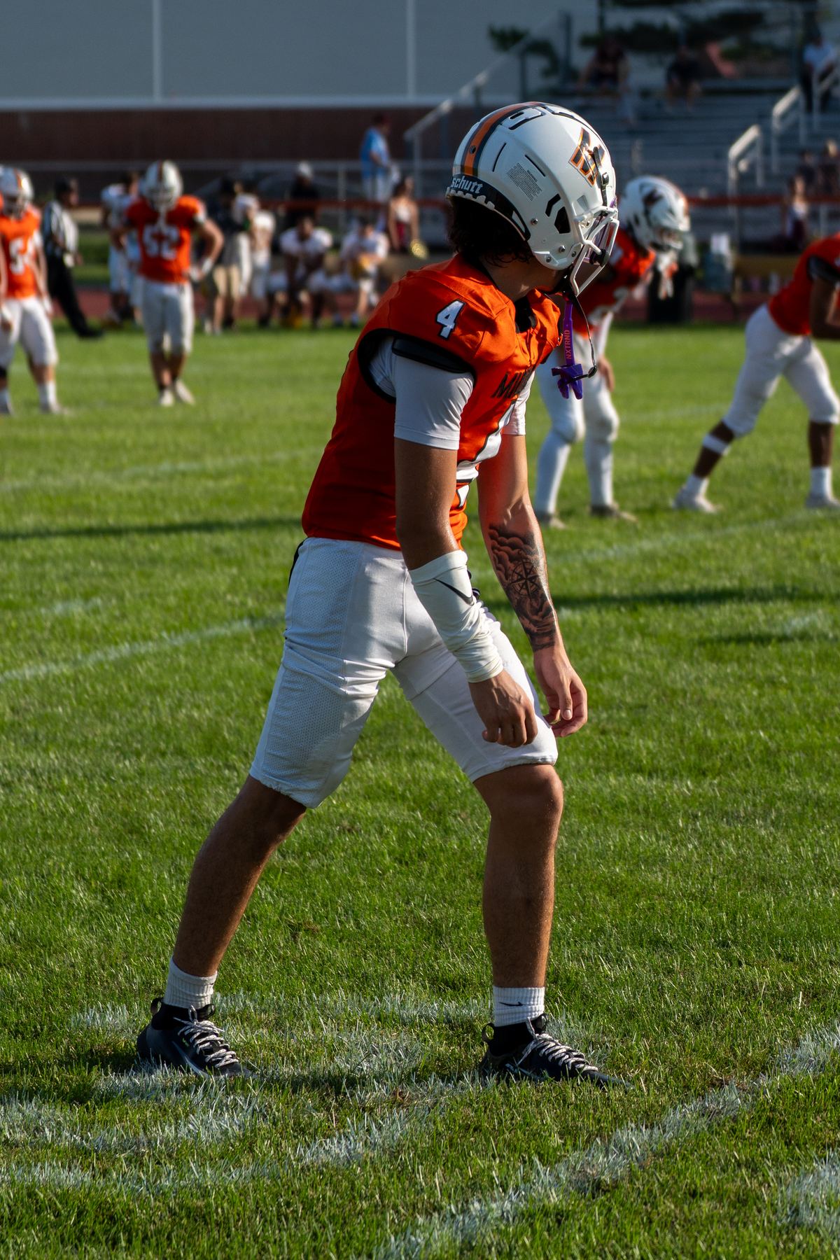 Middle Township football game-day photography