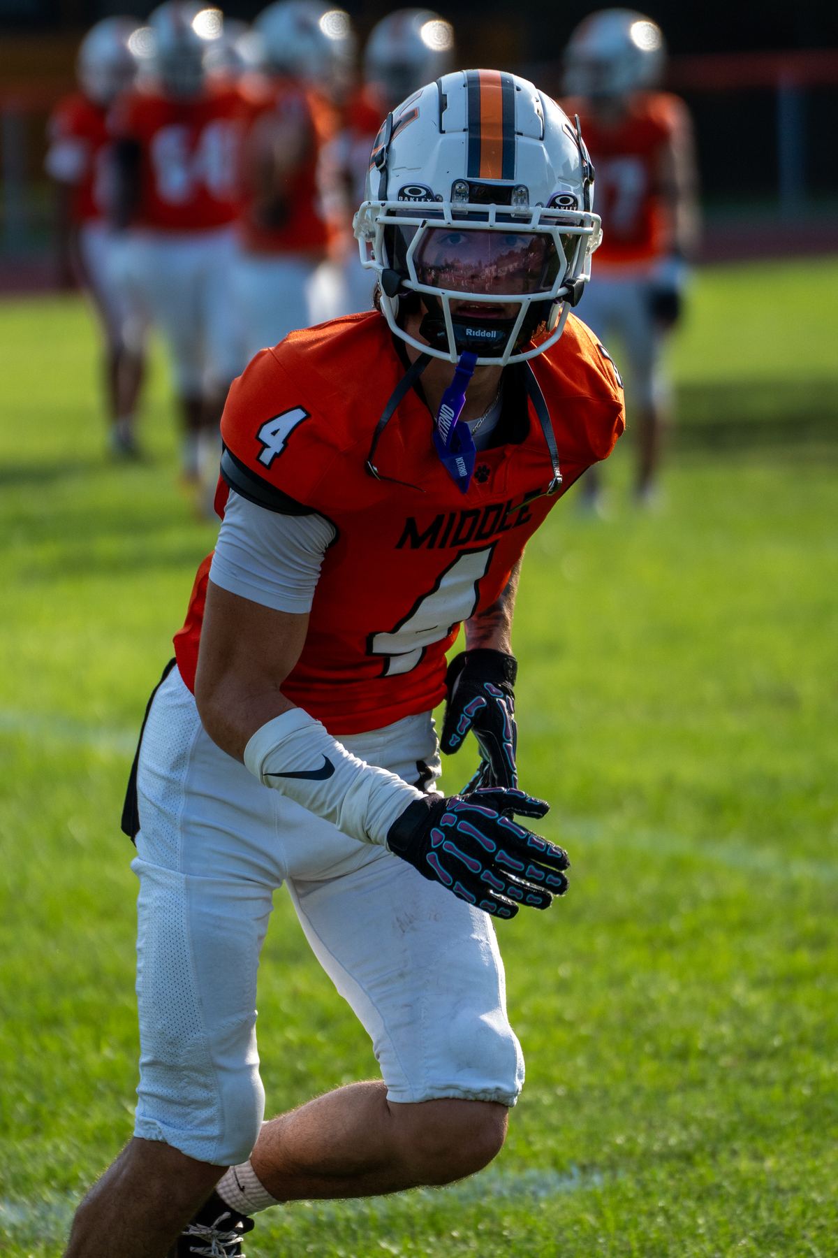 Middle Township football game-day photography