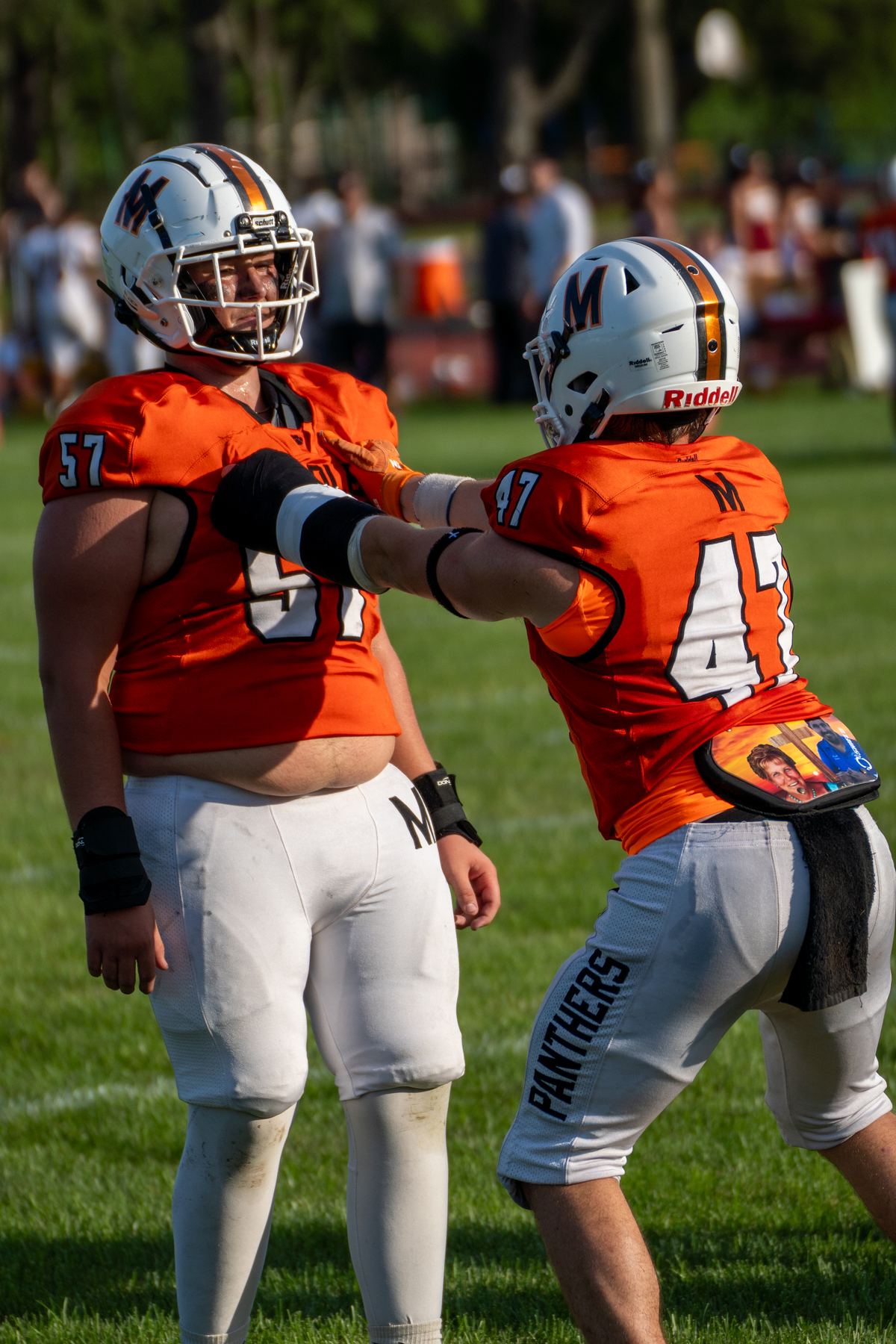 Middle Township football game-day photography