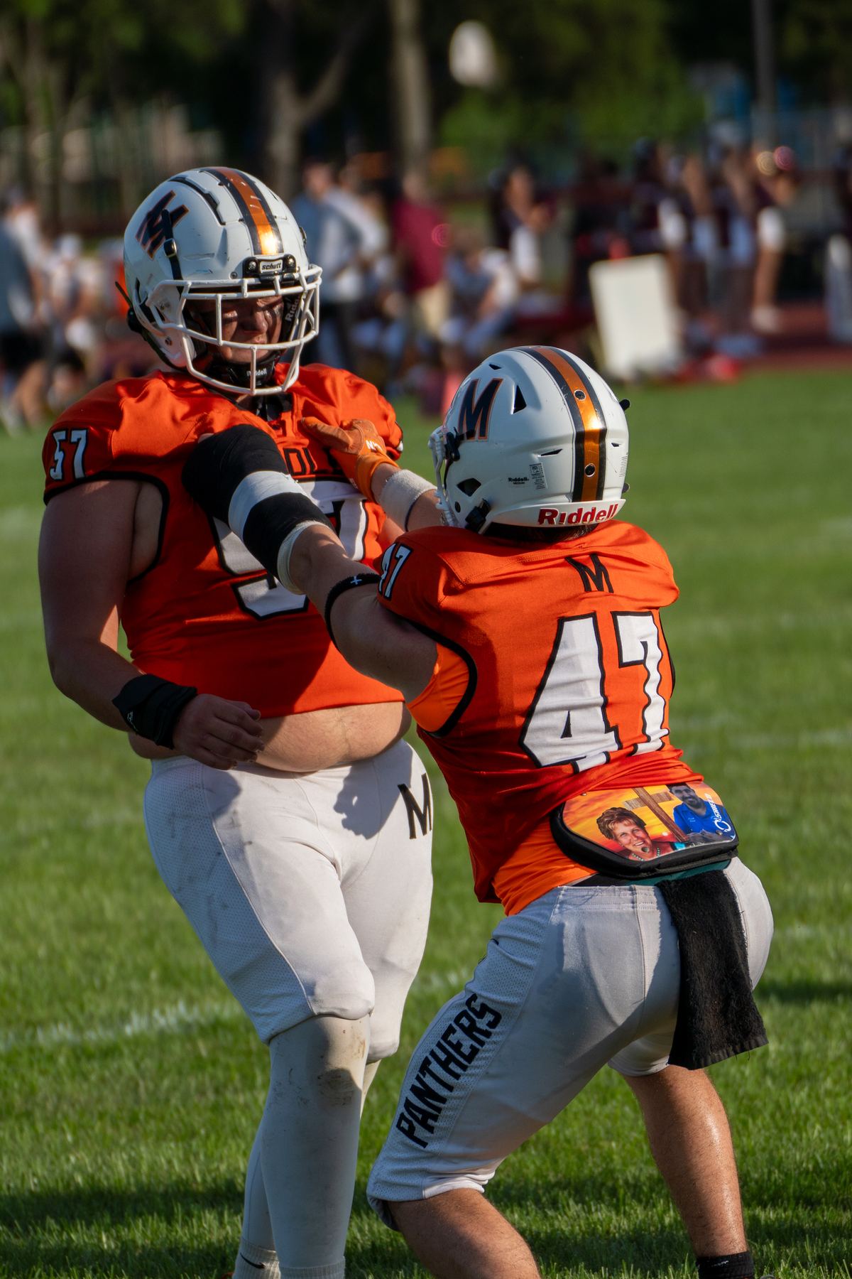 Middle Township football game-day photography
