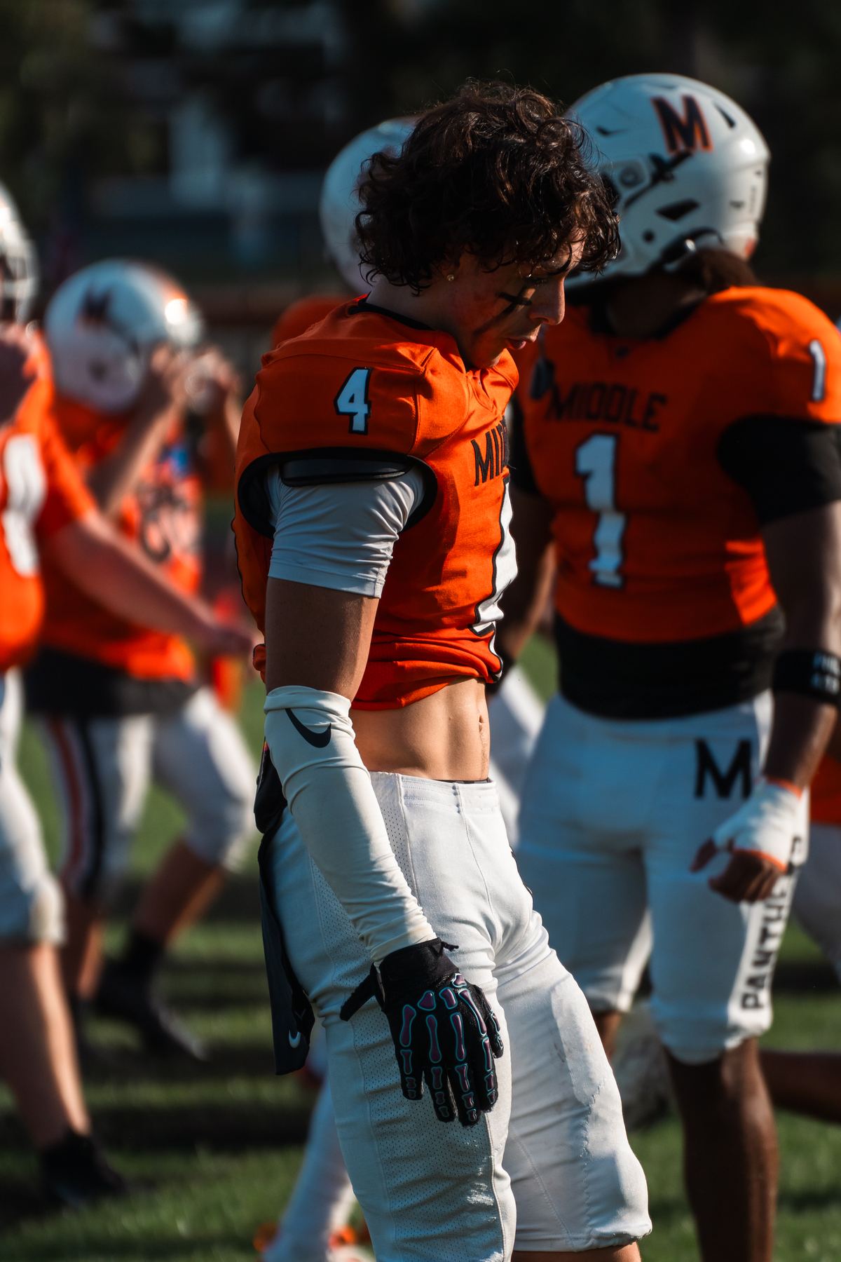 Middle Township football game-day photography